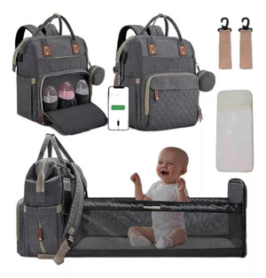 Mochila Pañalera 3 en 1
