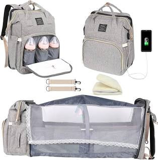Mochila Pañalera 3 en 1