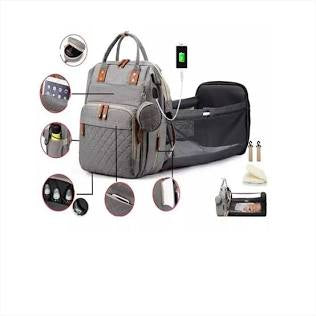 Mochila Pañalera 3 en 1
